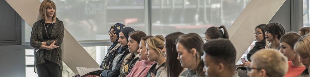 Students at Salford