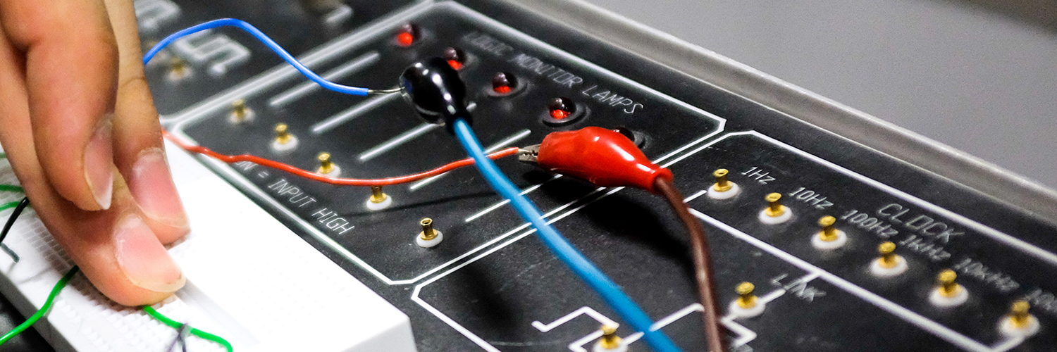 A close up of a circuit board