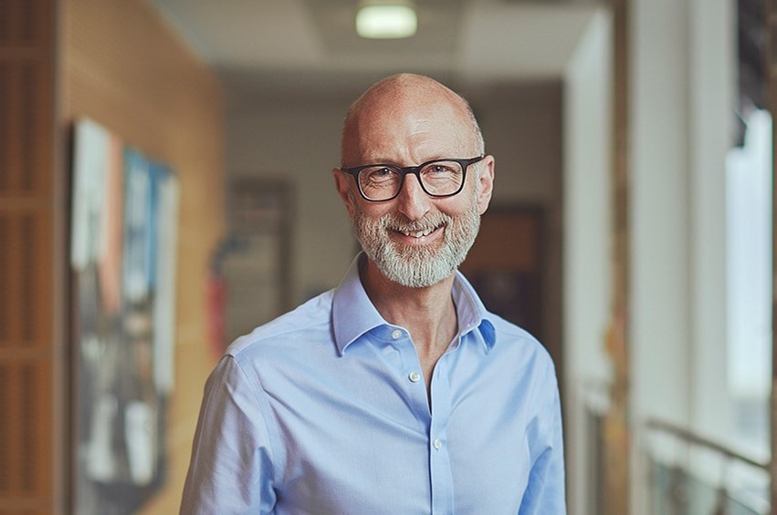 Professor Nic Beech portrait, Vice-Chancellor of the University of Salford