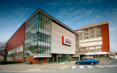 Maxwell Building exterior, University of Salford