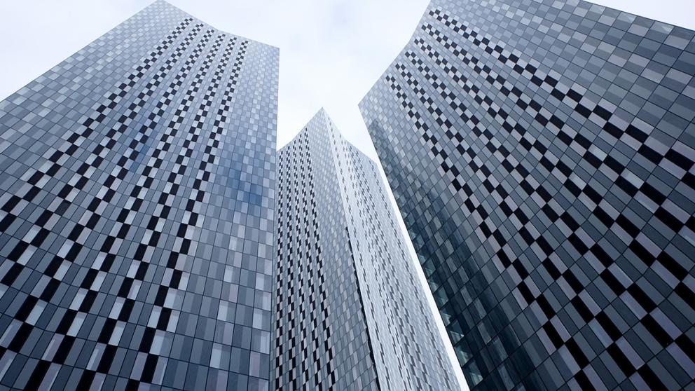 Skyscrapers in Manchester