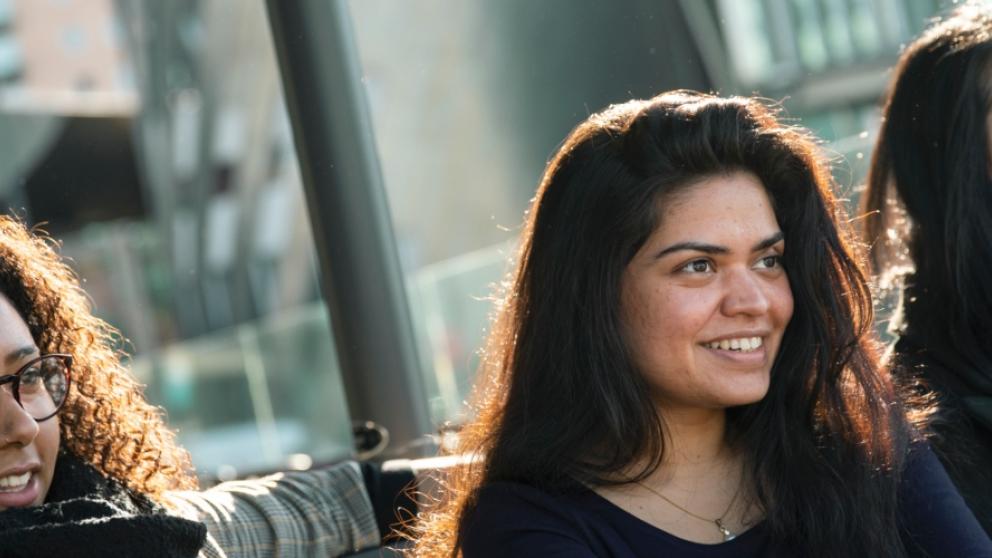 Thai student at Salford Quays