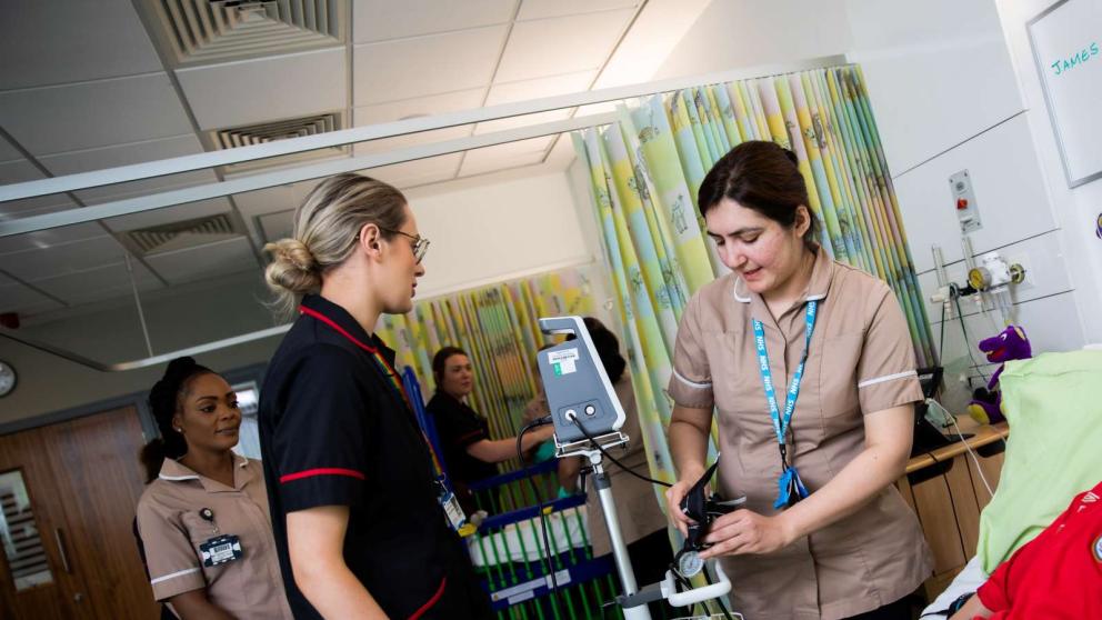 Nursing apprentices