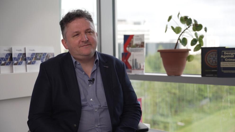 Andrew Wootton, Director of the Design Against Crime Solution Centre