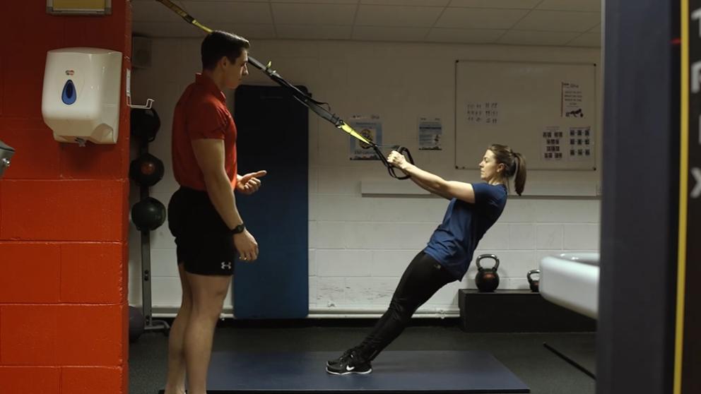 CRX circuit training in the University of Salford Sports Centre