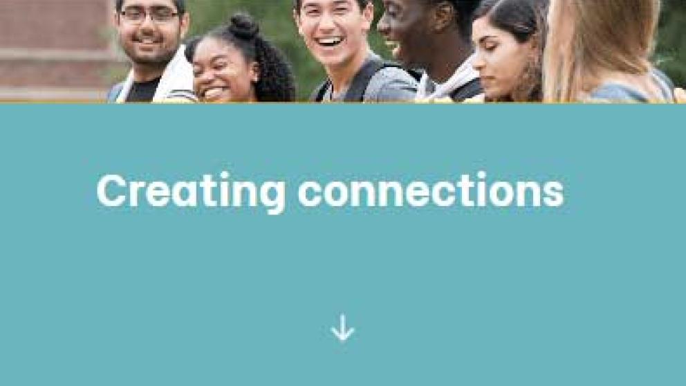 Screenshot from the eLearning resource Creating connections